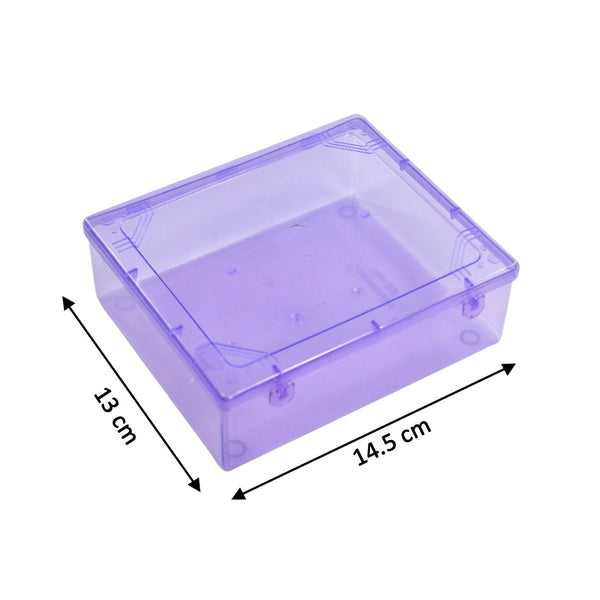 Organivo transparent storage container filled with dry goods.