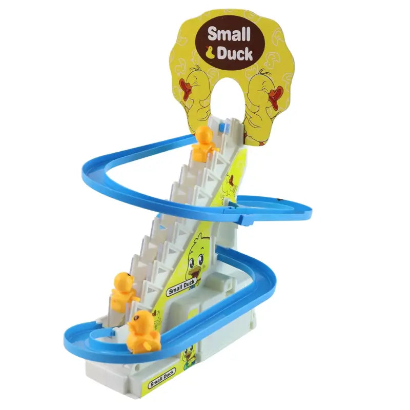 Duck Climb Stairs Toy – Electric Musical Duck Climbing Track with Lights for Kids Secondary image