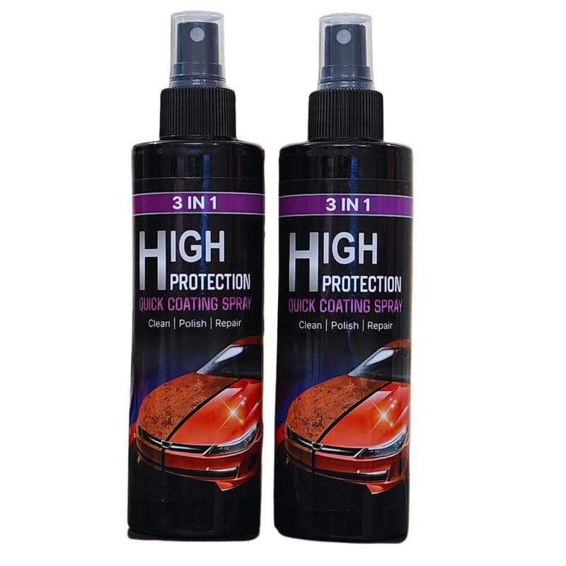 3 in 1 Car Coating Spray ( Pack of 2 ) Secondary image