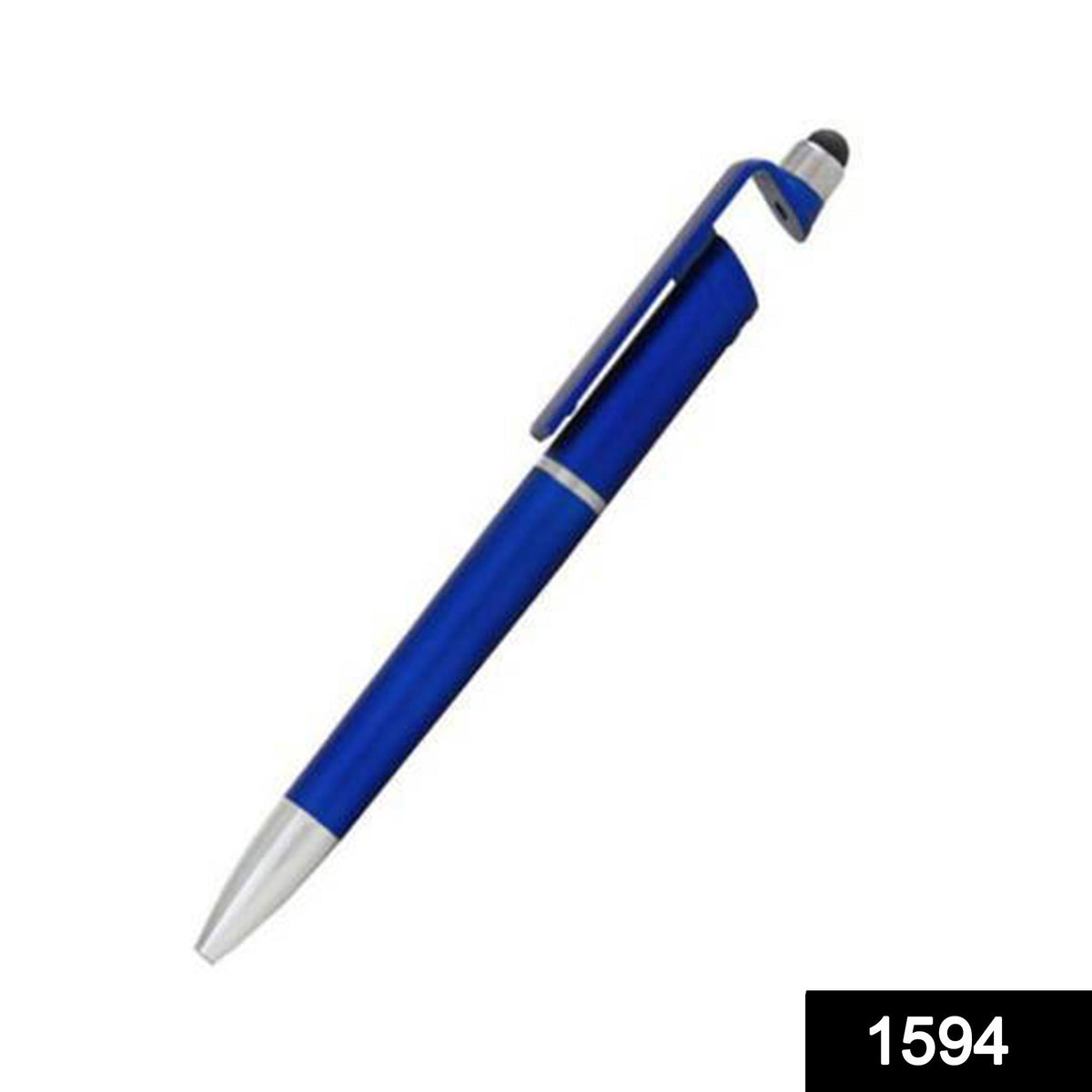 Multifunction 3-in-1 stylus pen displaying its convenient mobile stand feature. Main image