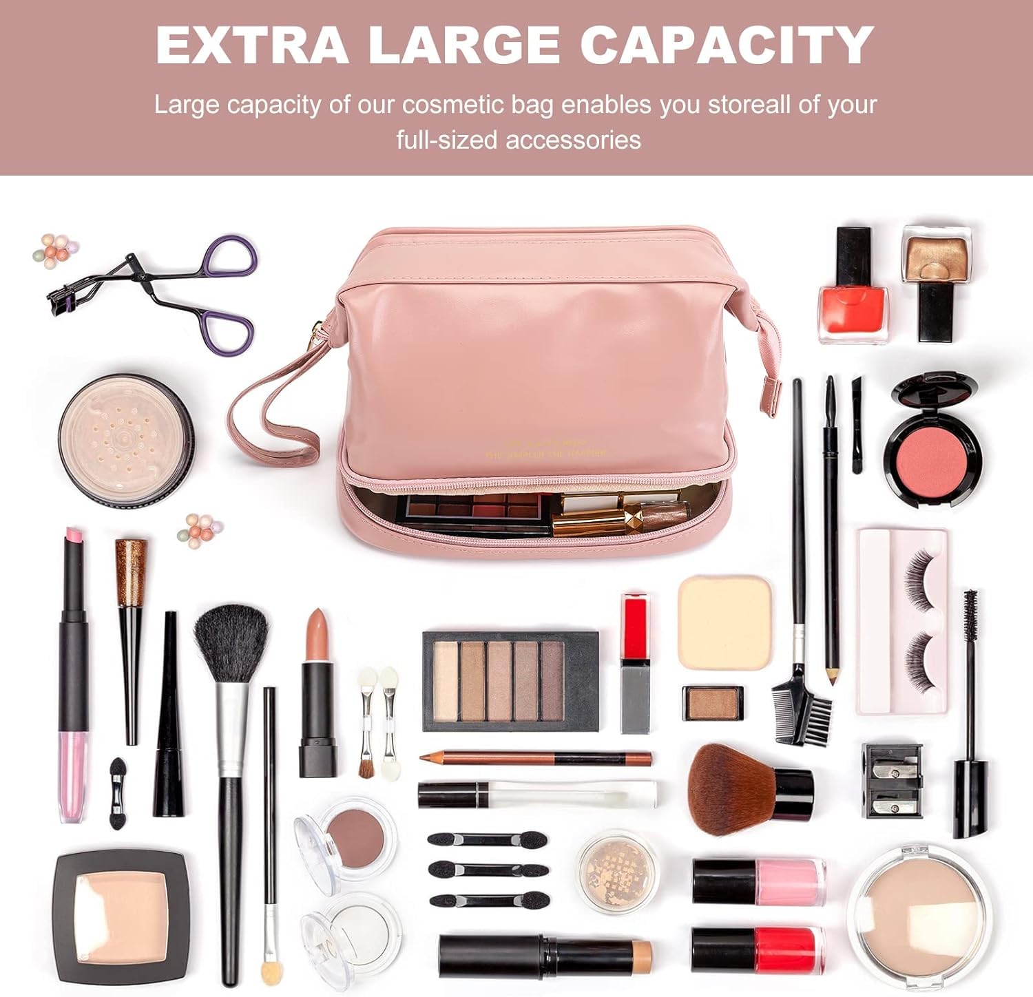 Large Capacity Cosmetic Travel Bag Secondary image