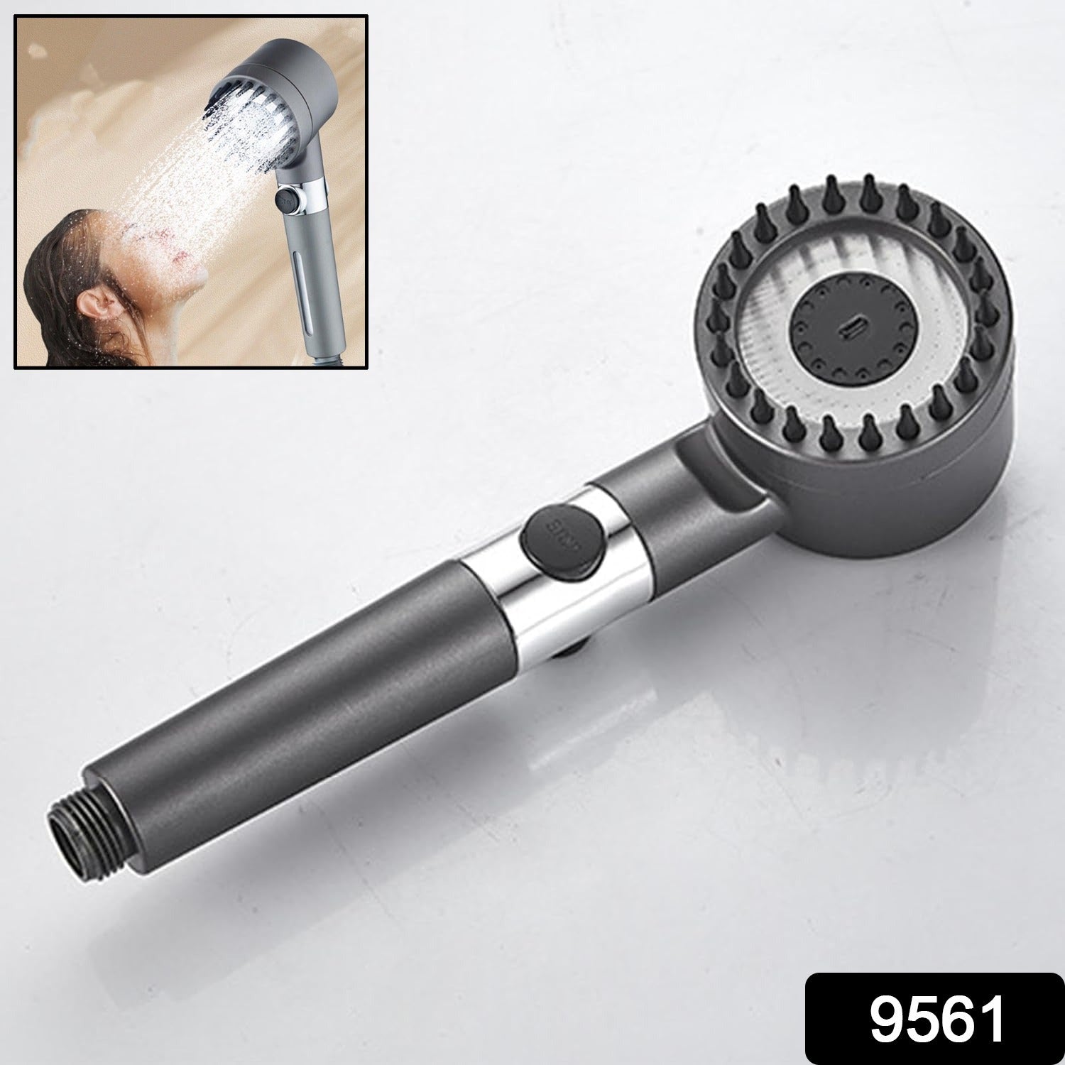 Shower Filter Head – 3 Modes, Chlorine Removal | Mist & Relax Secondary image
