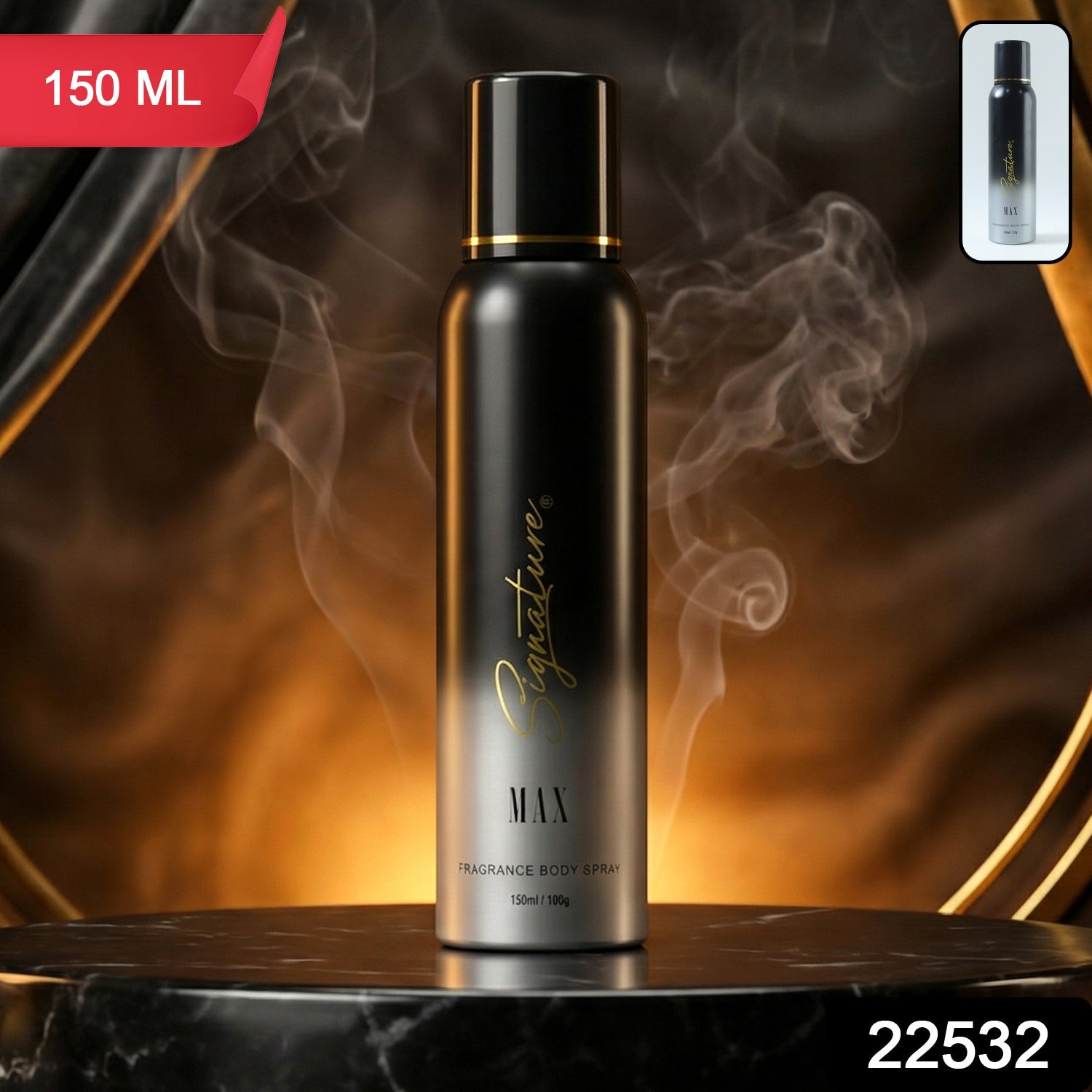 Signature Max Body Spray – Bold & Long Lasting Fragrance for Men Secondary image