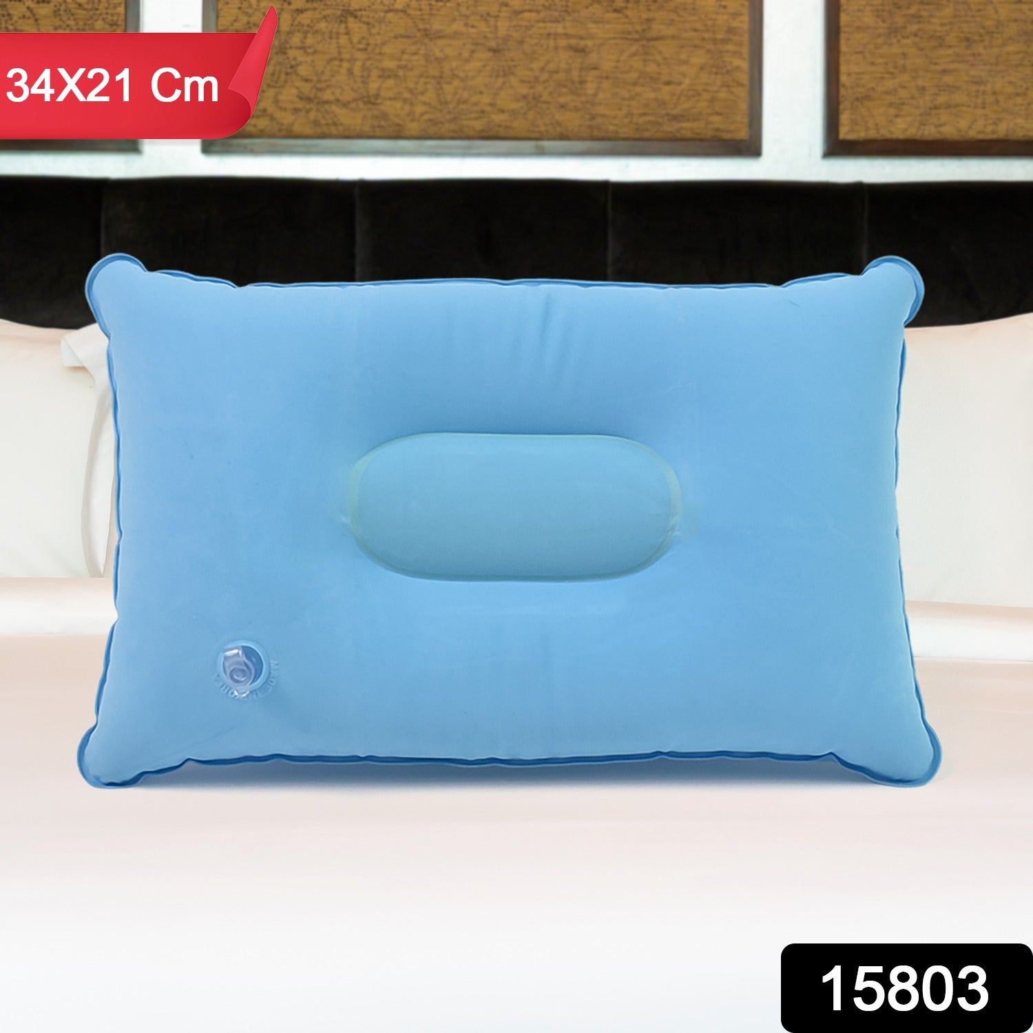 Travel Pillow – Inflatable, Comfortable & Portable 34×21 cm Secondary image