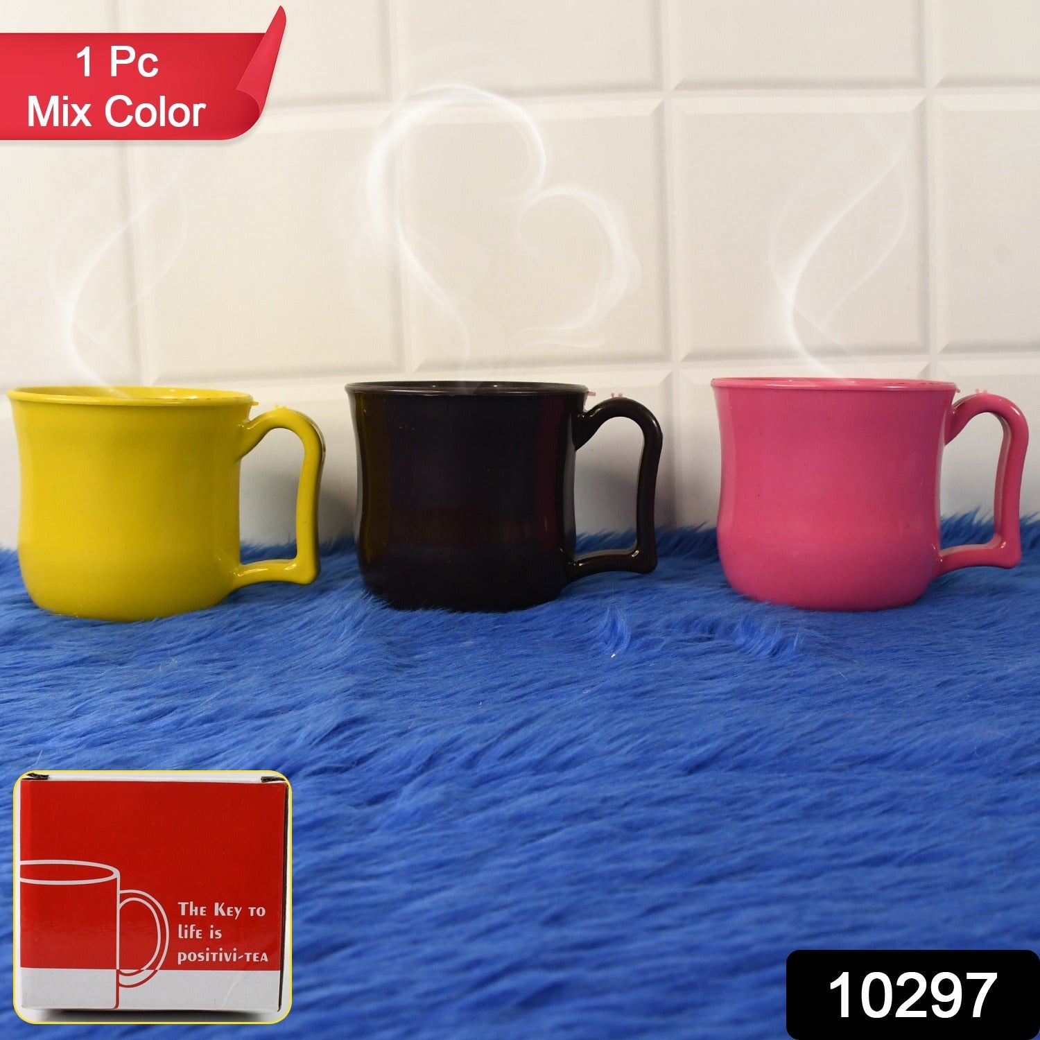 Plastic Coffee Mug – Unbreakable, Lightweight | Mug Wala Secondary image