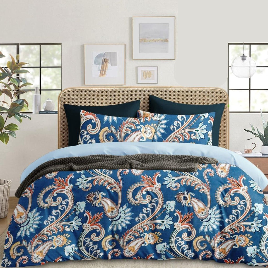 Printed Double Bedsheet Secondary image