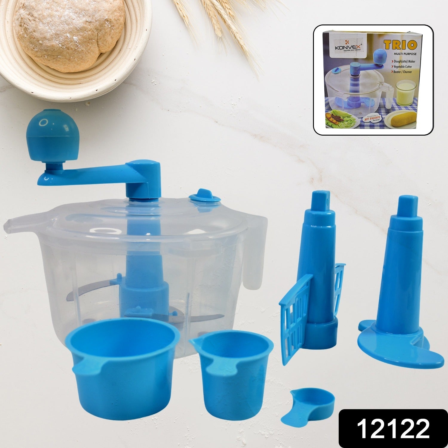 Atta Maker Machine – Manual Dough & Roti Maker | Konvex Secondary image