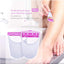 Pack of 6 disposable body razors for women with sterile individual packaging