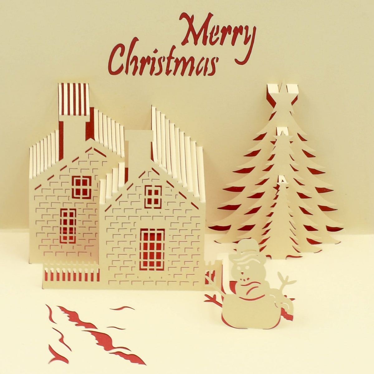 A vibrant 3D paper wish card with a detailed pop-up design for special occasions. Main image