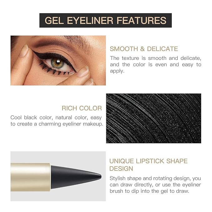 Black Gel Cream Eyeliner Secondary image