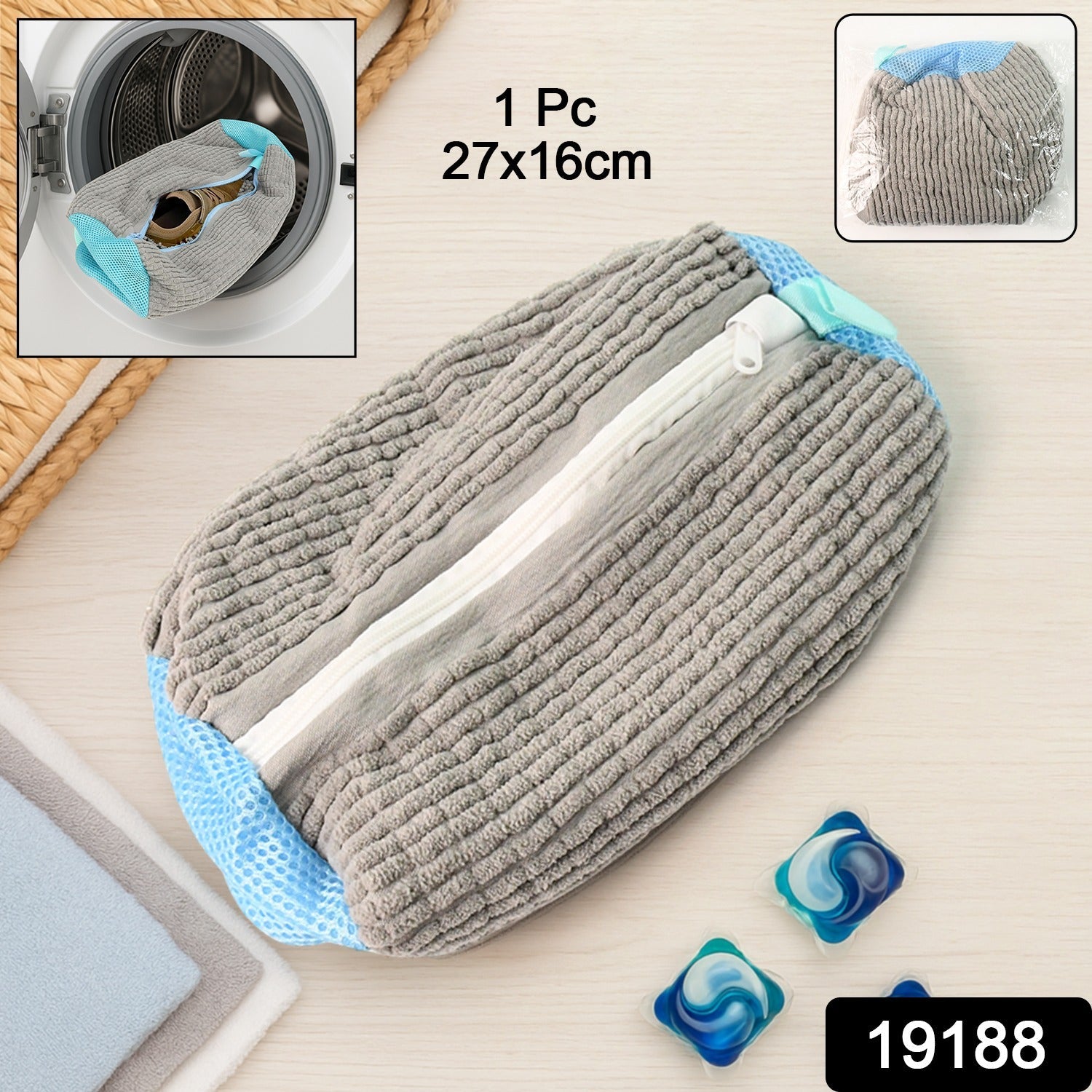 Shoe Washing Bag – Heavy Duty Protective Laundry Mesh Secondary image