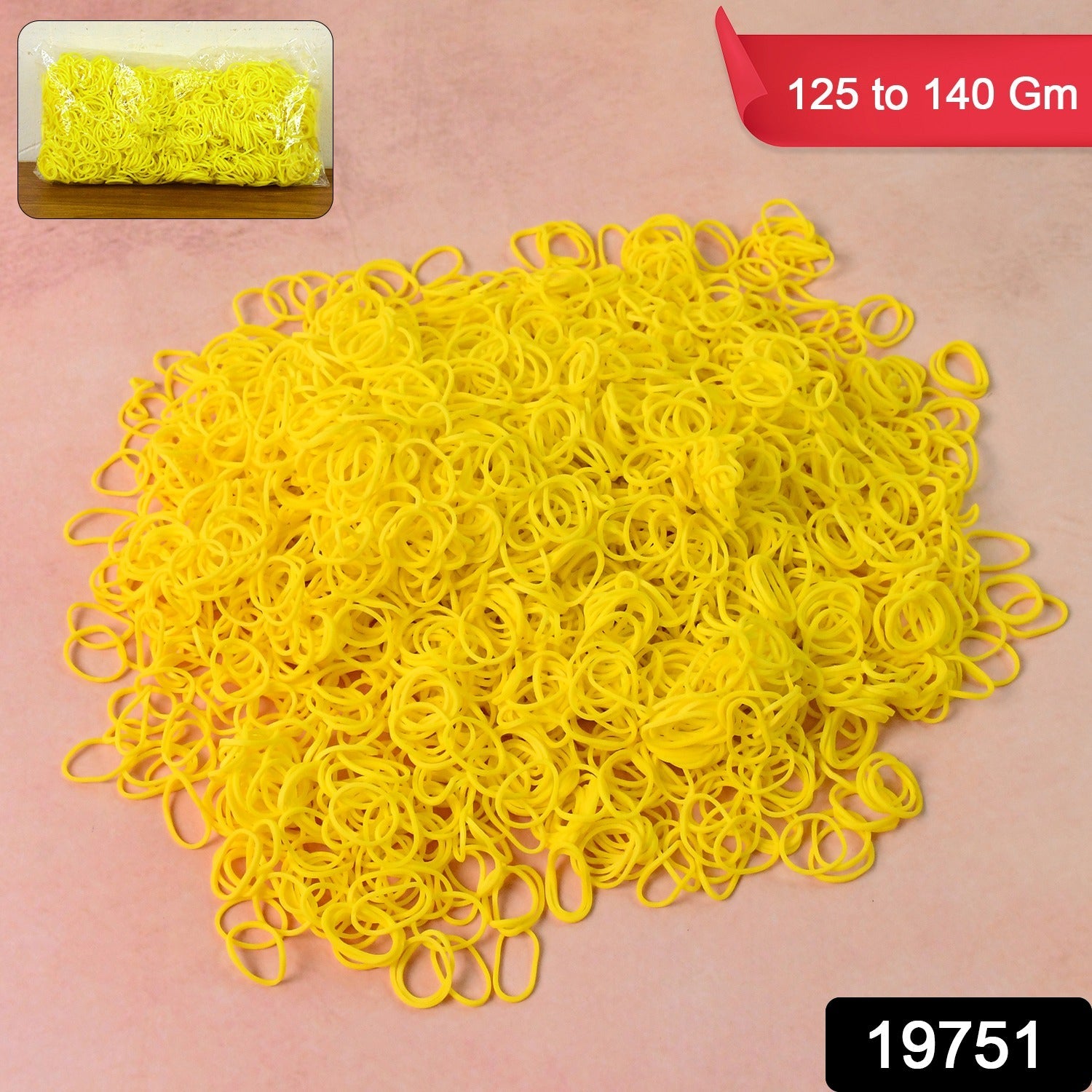 Elastic Rubber Bands – Premium Strong Multipurpose 125-140 gm Pack Secondary image