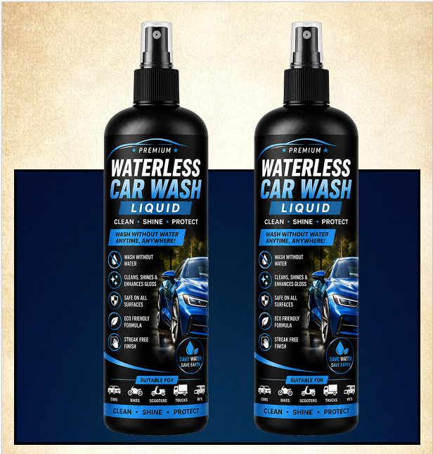 Waterless Car Wash Spray (Pack of 2) Secondary image
