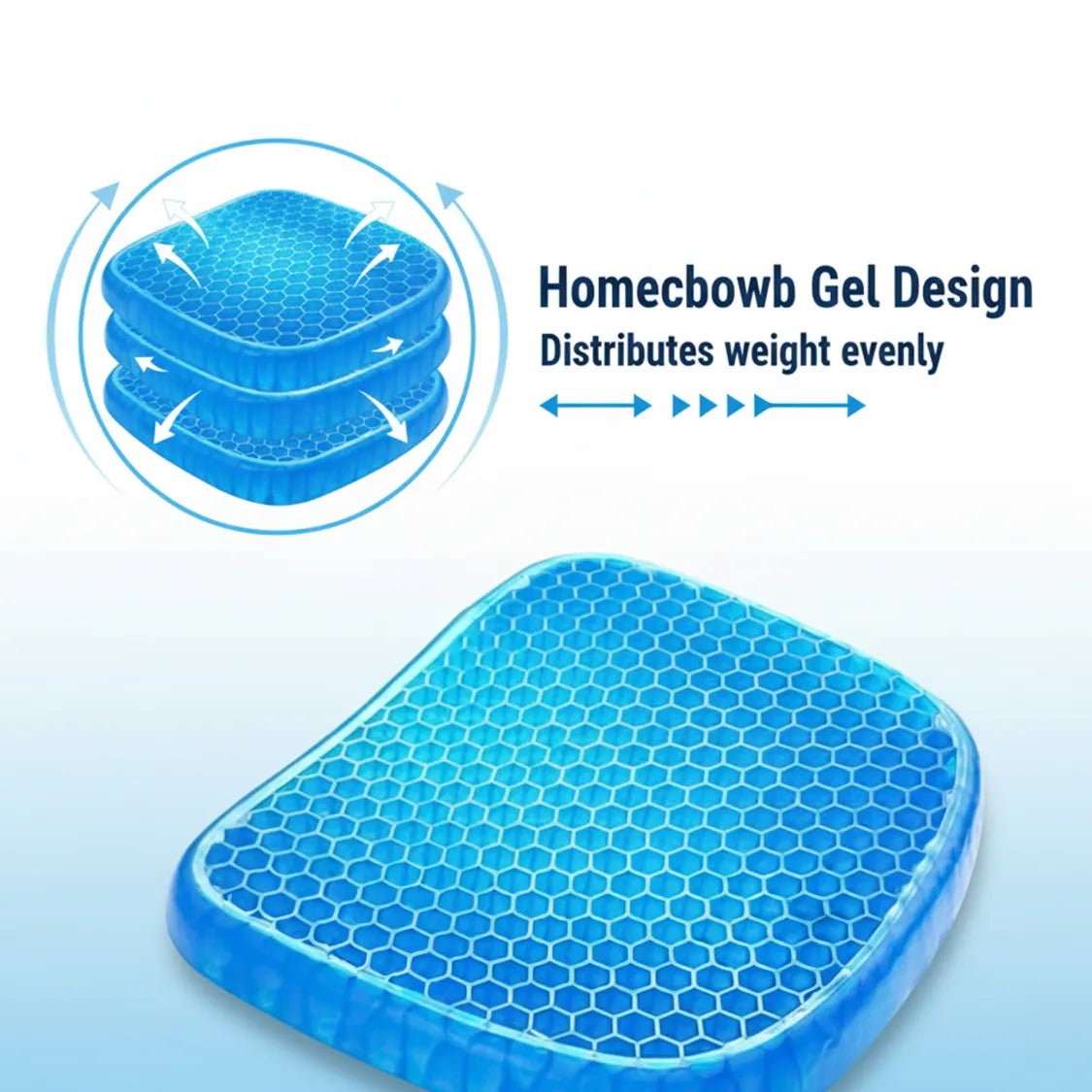 Orthopedic Seat Cushion – Flex Pillow for Pressure Relief | Secondary image