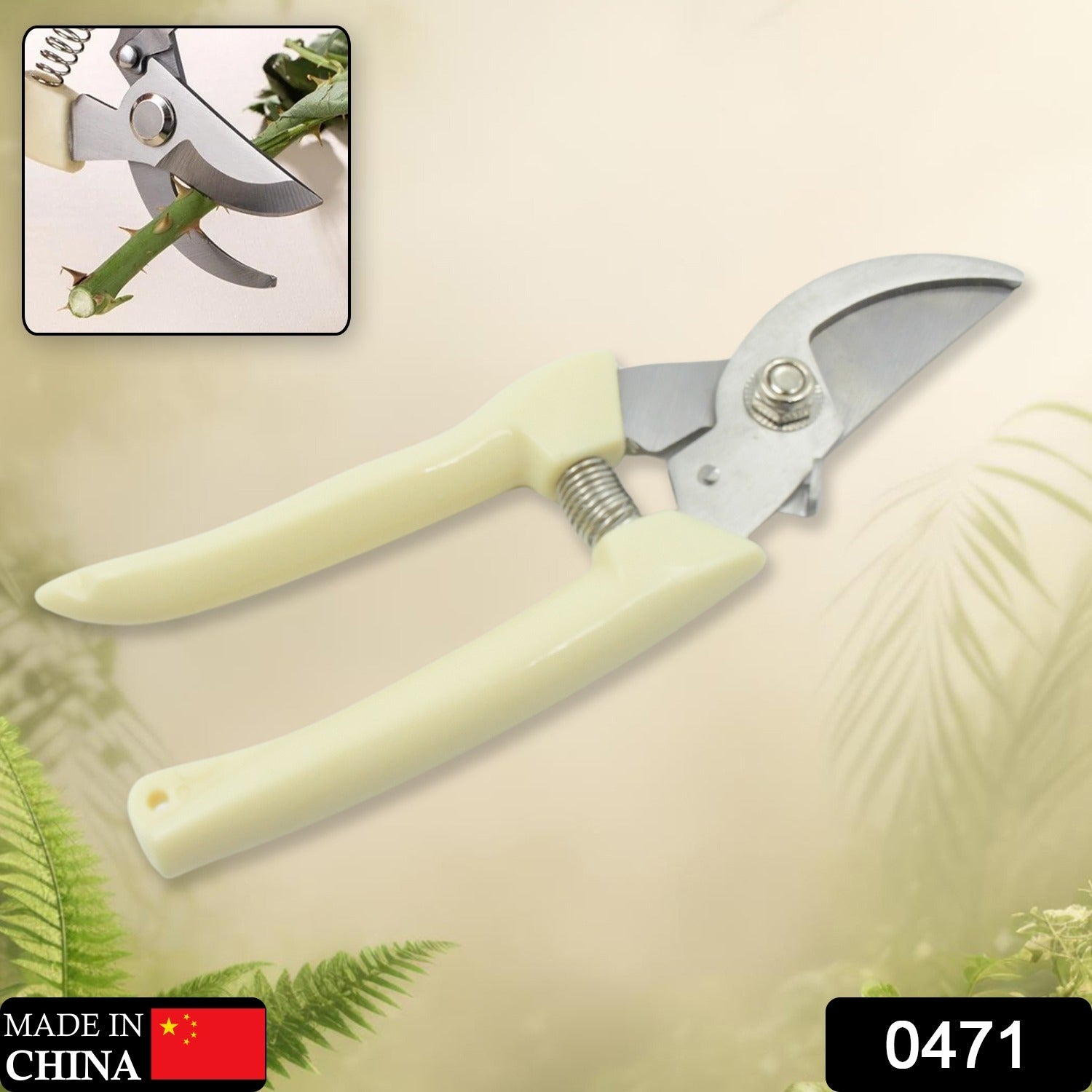 Pruning Shears – Sharp Stainless Steel Blades | XcelCraft Secondary image