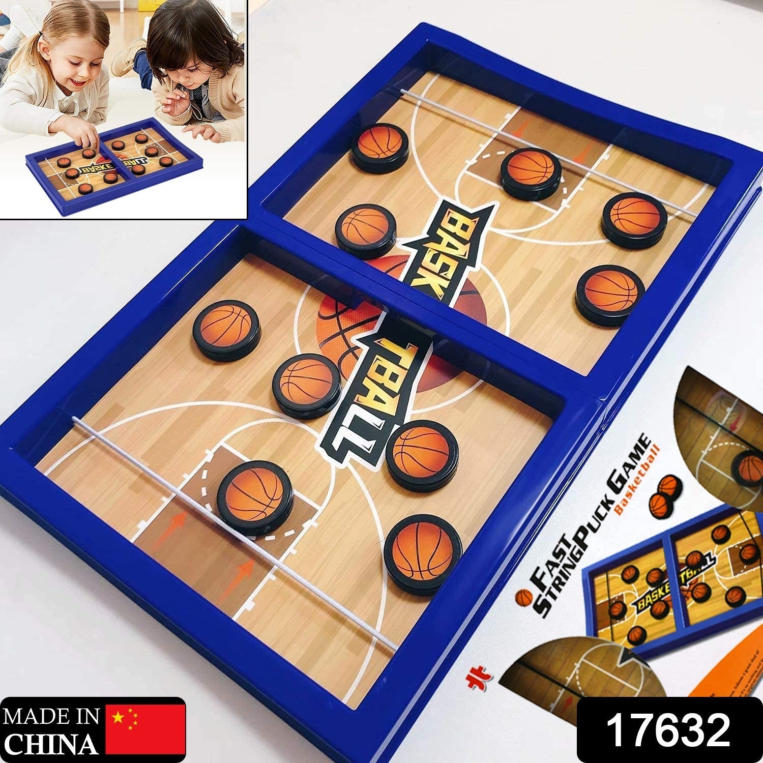 Desktop Basketball Game – Fast Sling Puck Fun for All Ages | Boardoria Secondary image