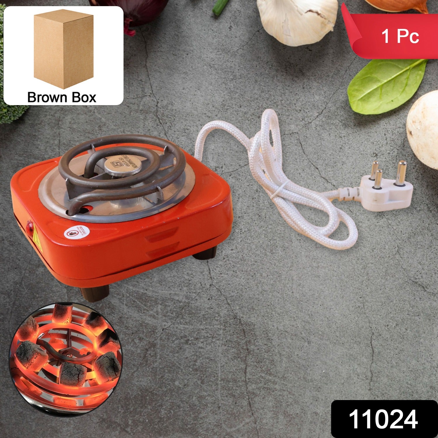 Electric Hot Plate Single Burner – Compact & Energy Efficient Secondary image