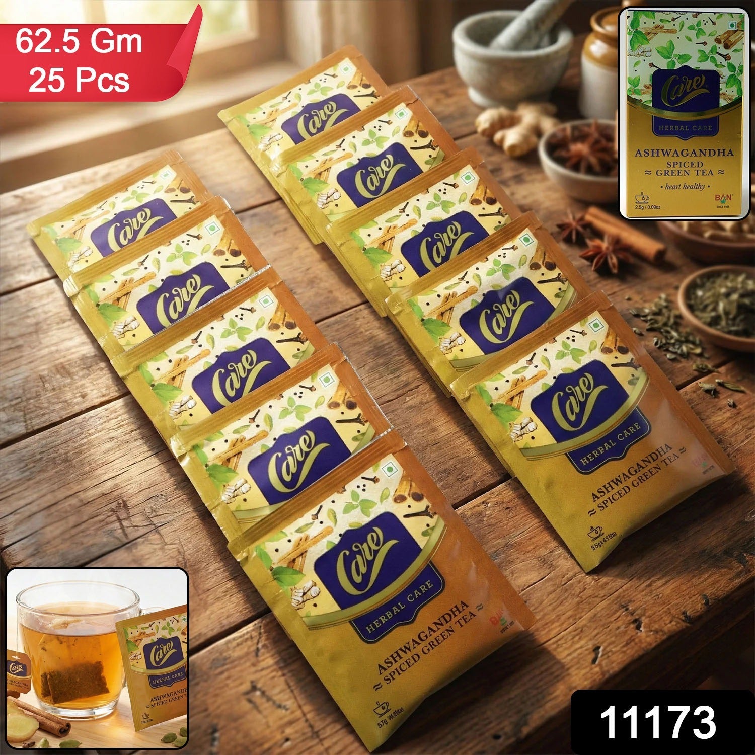 Ashwagandha Spiced Green Tea – Relaxing Antioxidant-Rich Herbal Brew Secondary image