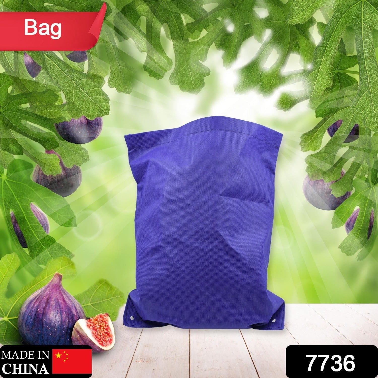 Reusable Grocery Bag – Small, Eco-Friendly & Handle-Free | Organivo Secondary image