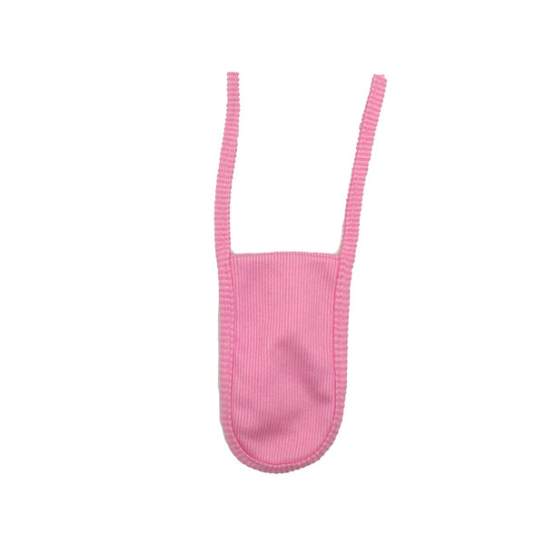 Side view of the versatile cotton tap cover designed for water filtration.
