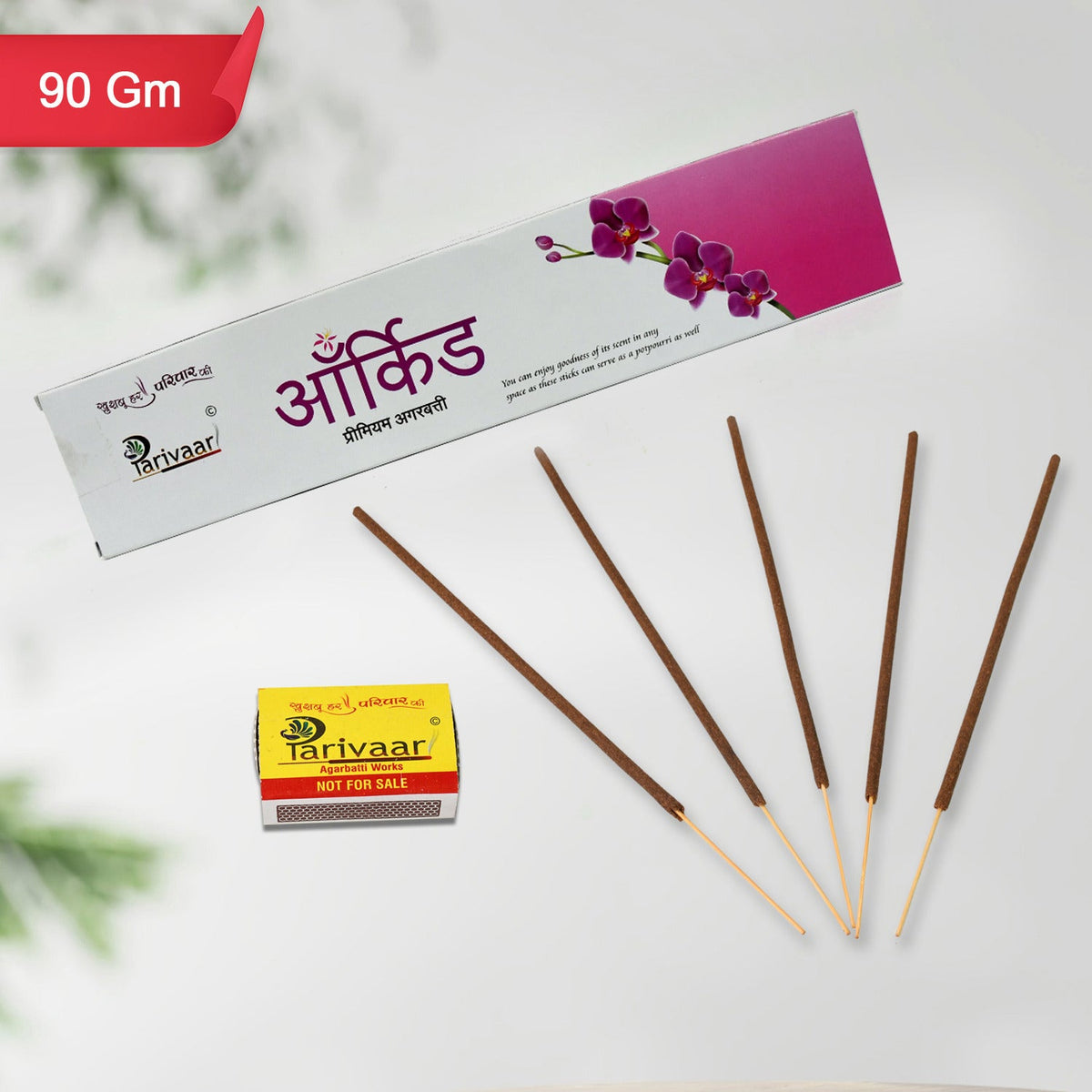 Agarbatti Mix Flavour packet, showcasing natural fragrance incense sticks. Main image