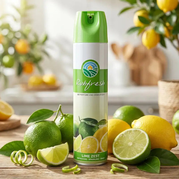 Lime Zest Air Freshener Spray 220ml – Long Lasting Room Fragrance