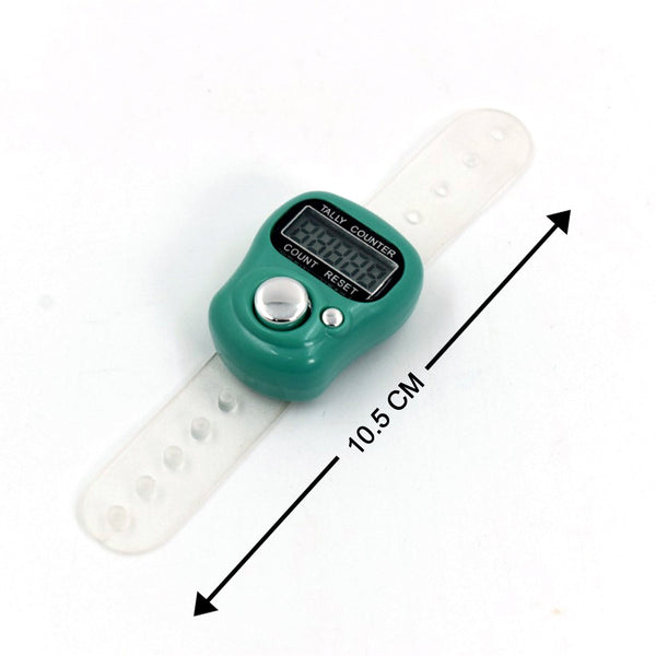 Compact and lightweight electronic tally counter for on-the-go use.