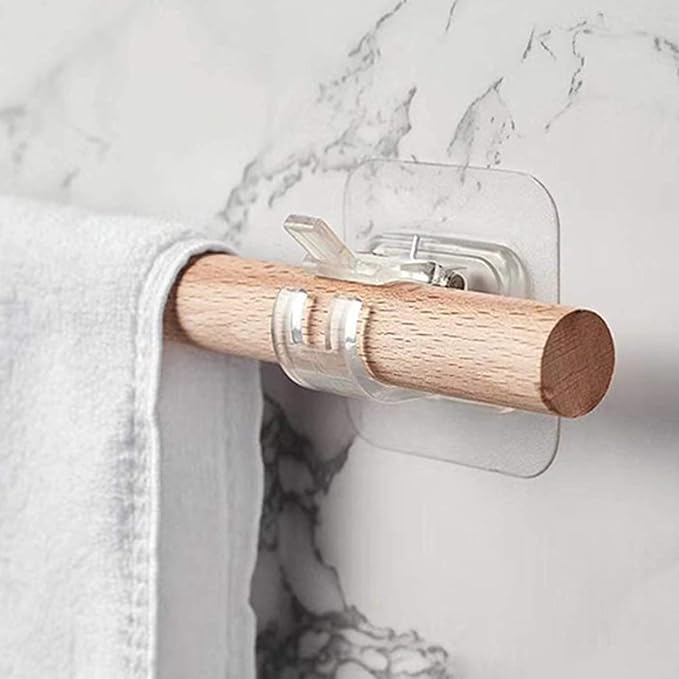 Self Adhesive Curtain Rod Holder (Pack of 8) Secondary image