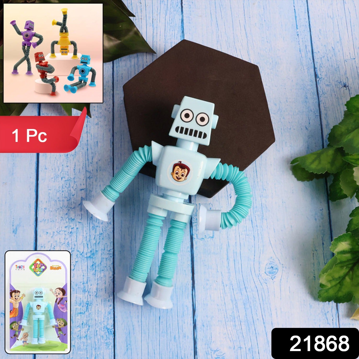 Flexible Robot Magic Spring Toy – Bendable Stretchable Fun for Kids Secondary image