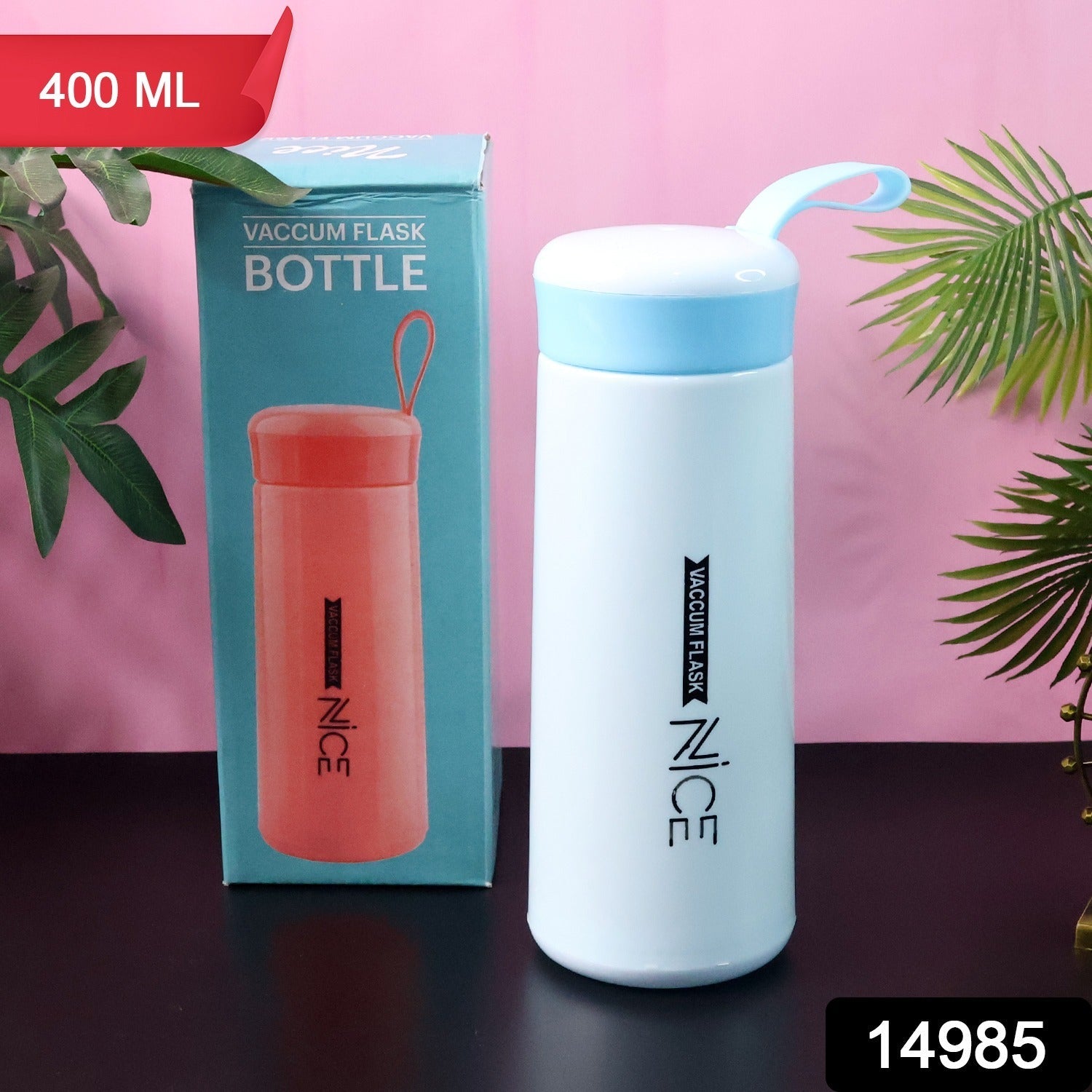 Plastic Flask Water Bottle 400ML – Leak-Proof & Lightweight Design Secondary image