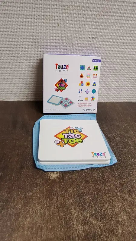 Tic Tac Toe Board Game – Classic Portable Strategy Game for Kids & Family