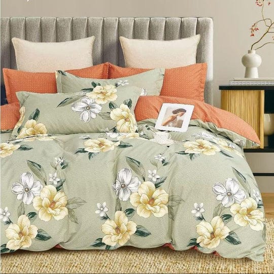 Floral Printed Double Bedsheet Secondary image