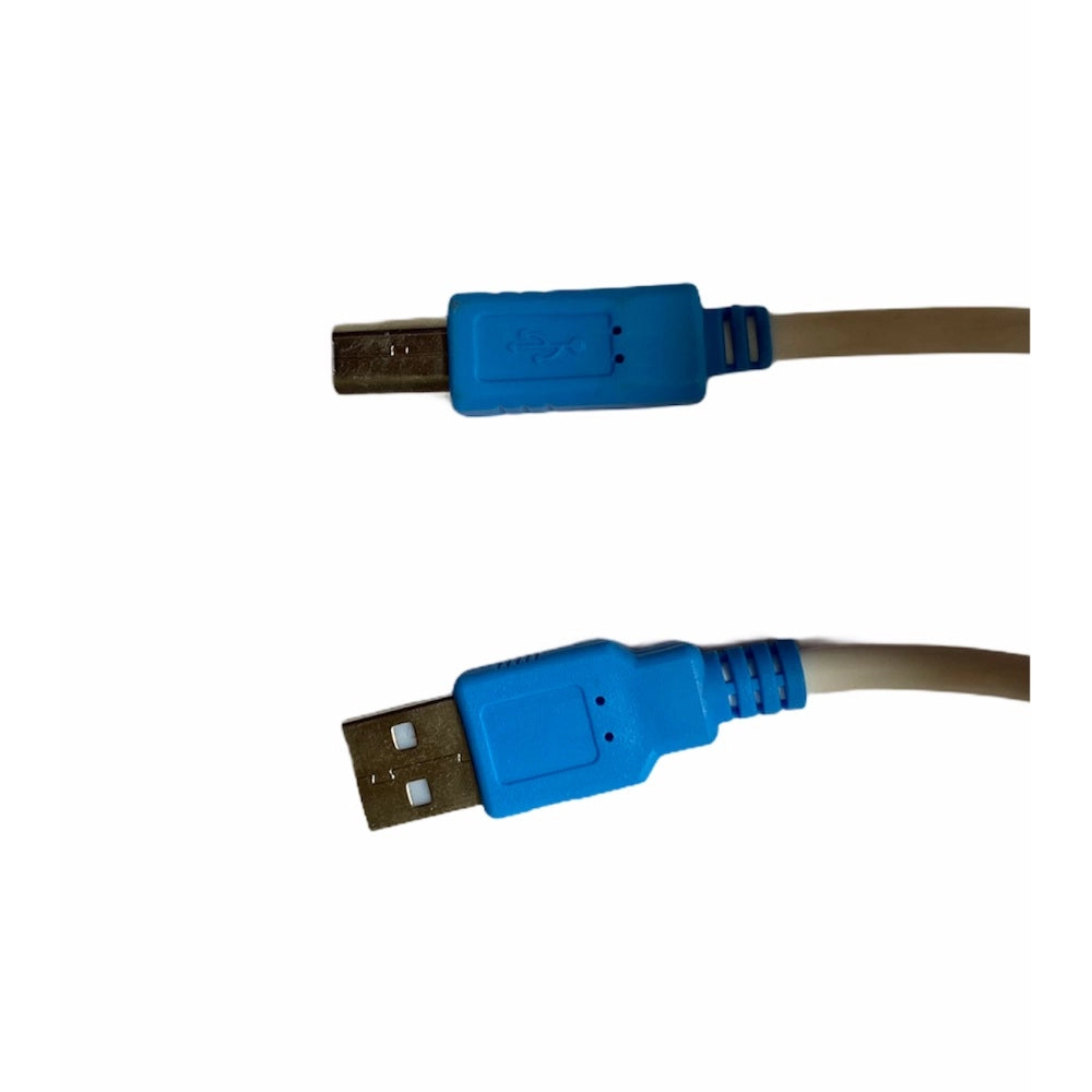 Generic Male to Male USB Printer Cable 1.5 Yards (White) Secondary image