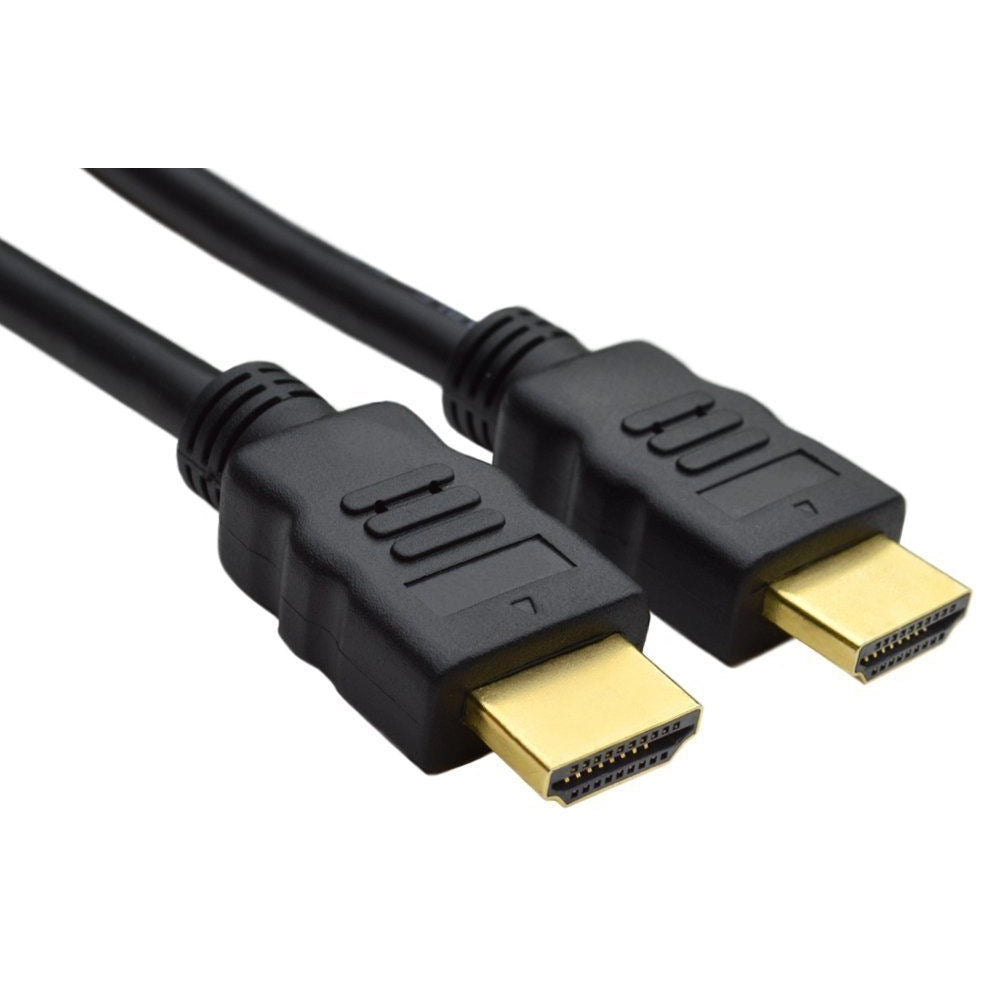 Generic HDMI Cable Male to Male 1.5 Yards Supports All HDMI Devices, High Speed 3D, 4K, Full HD 1080p (Black) Main image