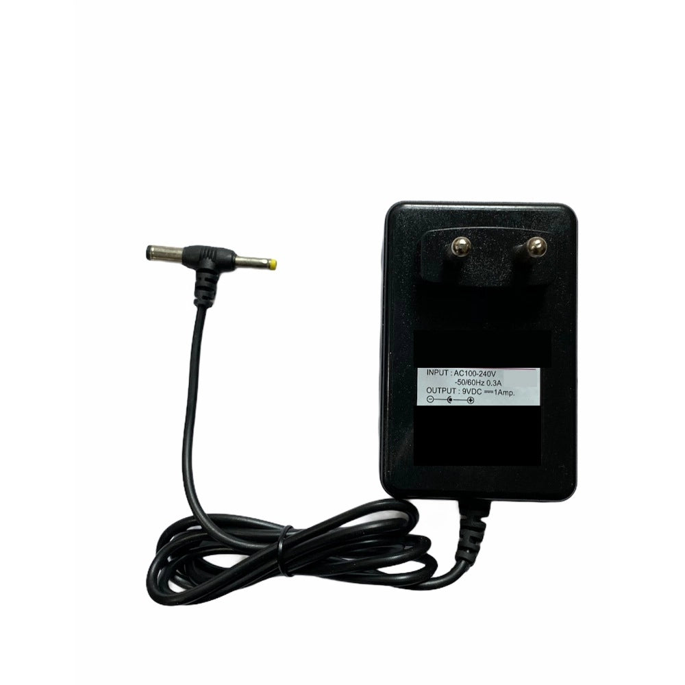 Generic 9V 1A Power Adapter, Power Supply AC Input 100 240 V and Output 9V 1A for Set Top Box_DTH Box, CCTV System, Router, Other Electronics And IT Gadgets with DC And Sony Pin (Black) Main image