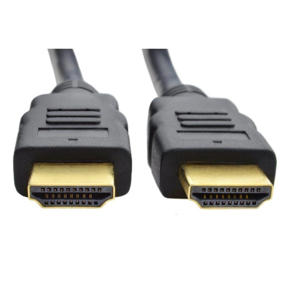 Generic HDMI Cable Male to Male 3 Yards Supports All HDMI Devices, High Speed 3D, 4K, Full HD 1080p (Black) Secondary image