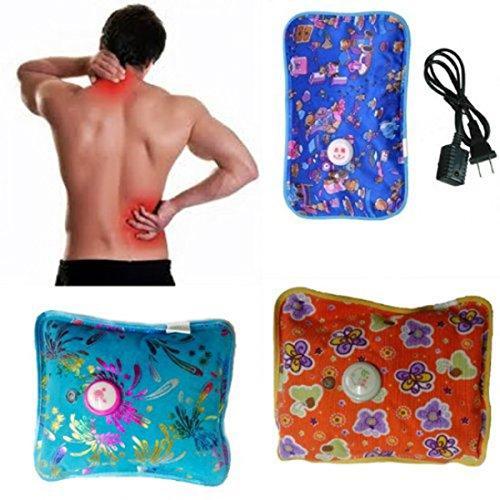 Gambit Electric Hot Water Bag in a vibrant color, ready for use to relieve body pain. Main image