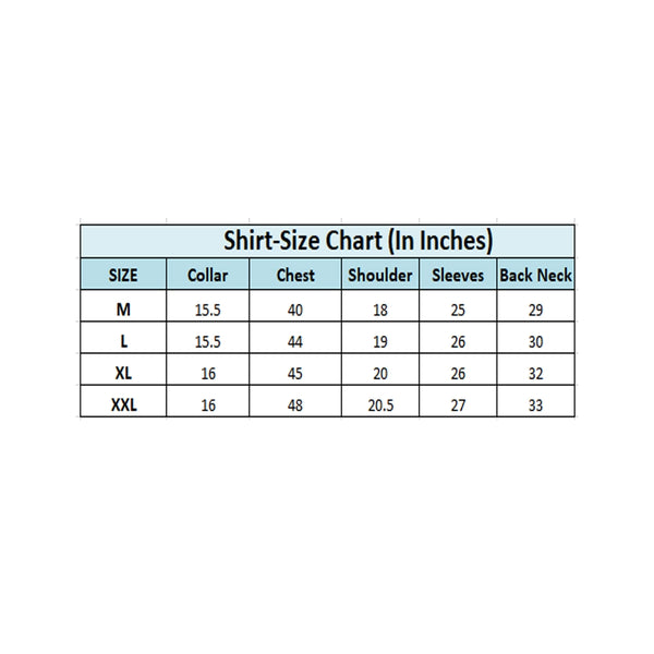 Generic Men's Cotton Blended Printed Full Sleeve Shirt (Multicolor)