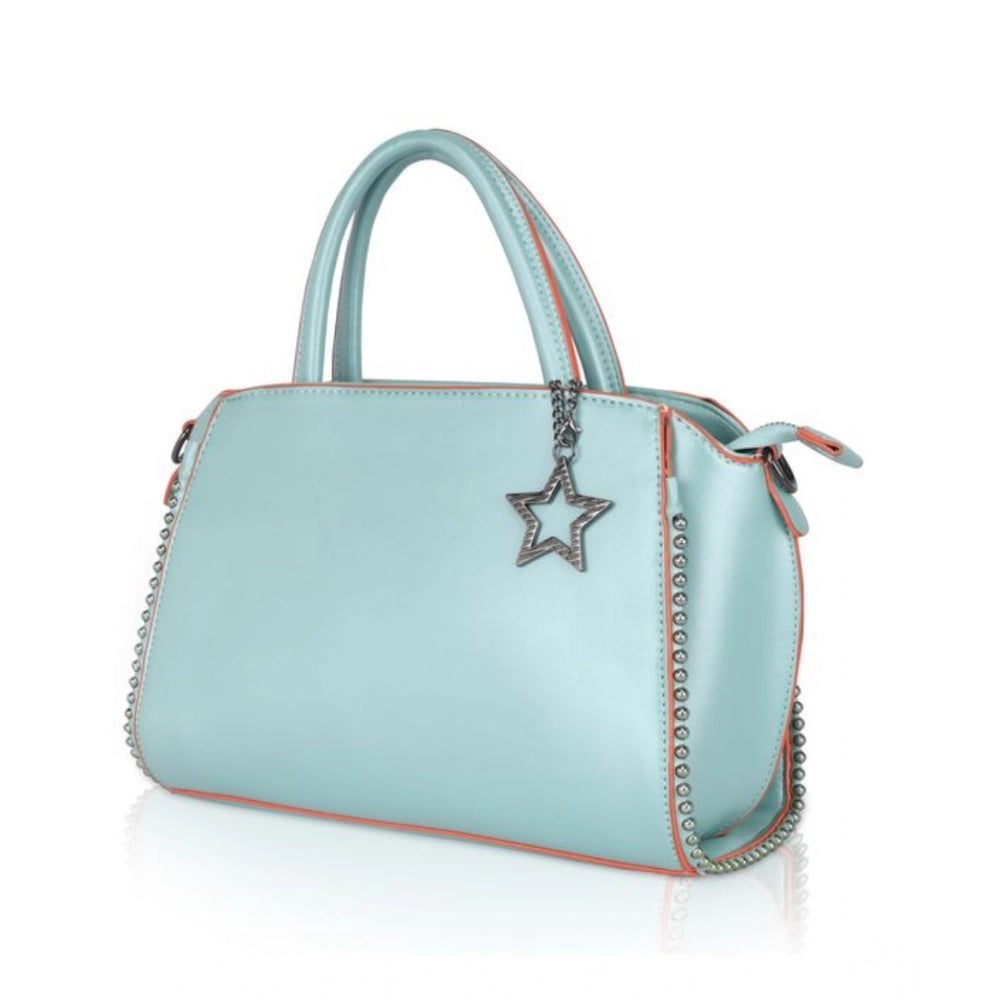 Generic Women's Faux Leather Metal Beads Handbag (Green) Secondary image