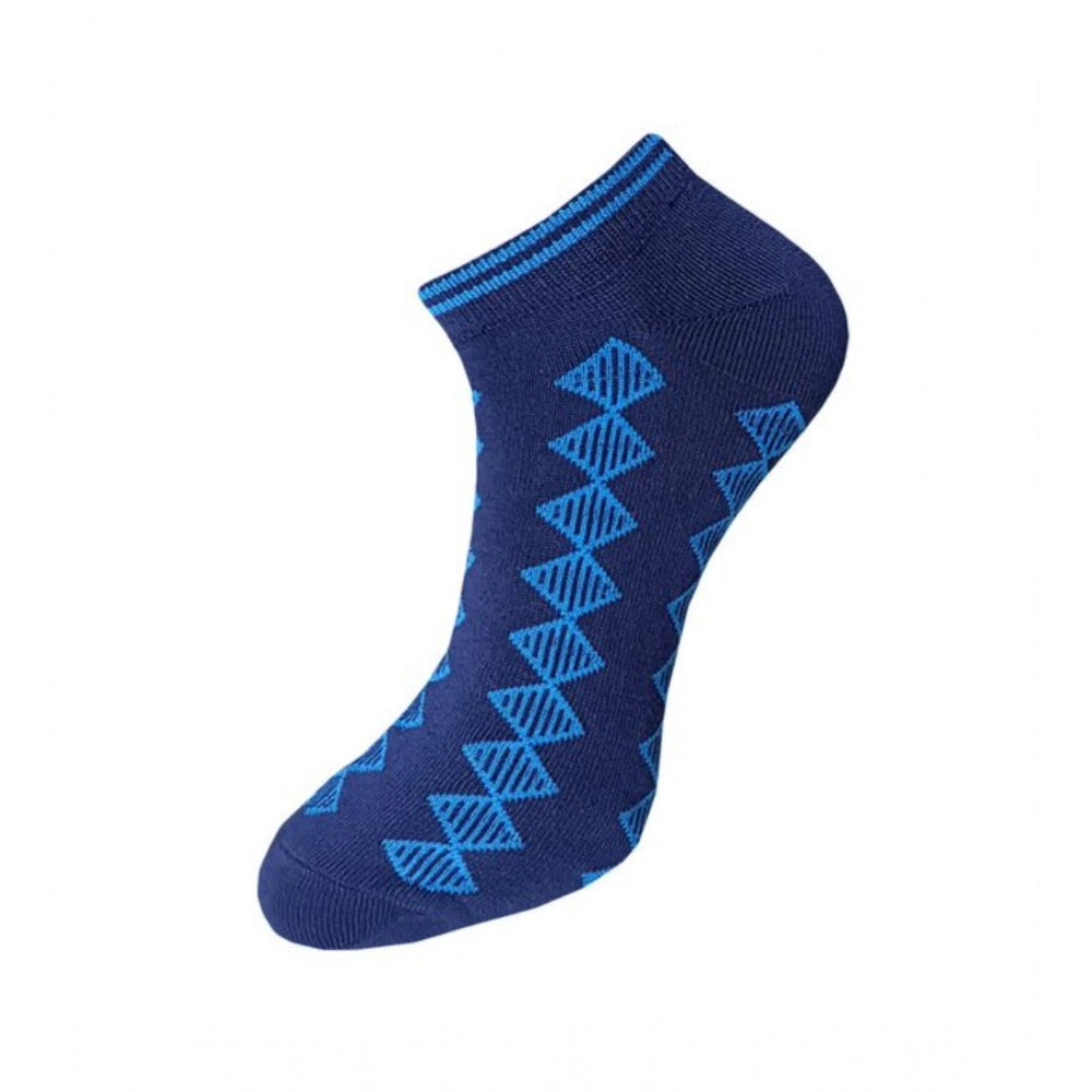 Generic 3_Pair Set Unisex Casual Cotton Printed Ankle Length Socks (Multicolor) Secondary image