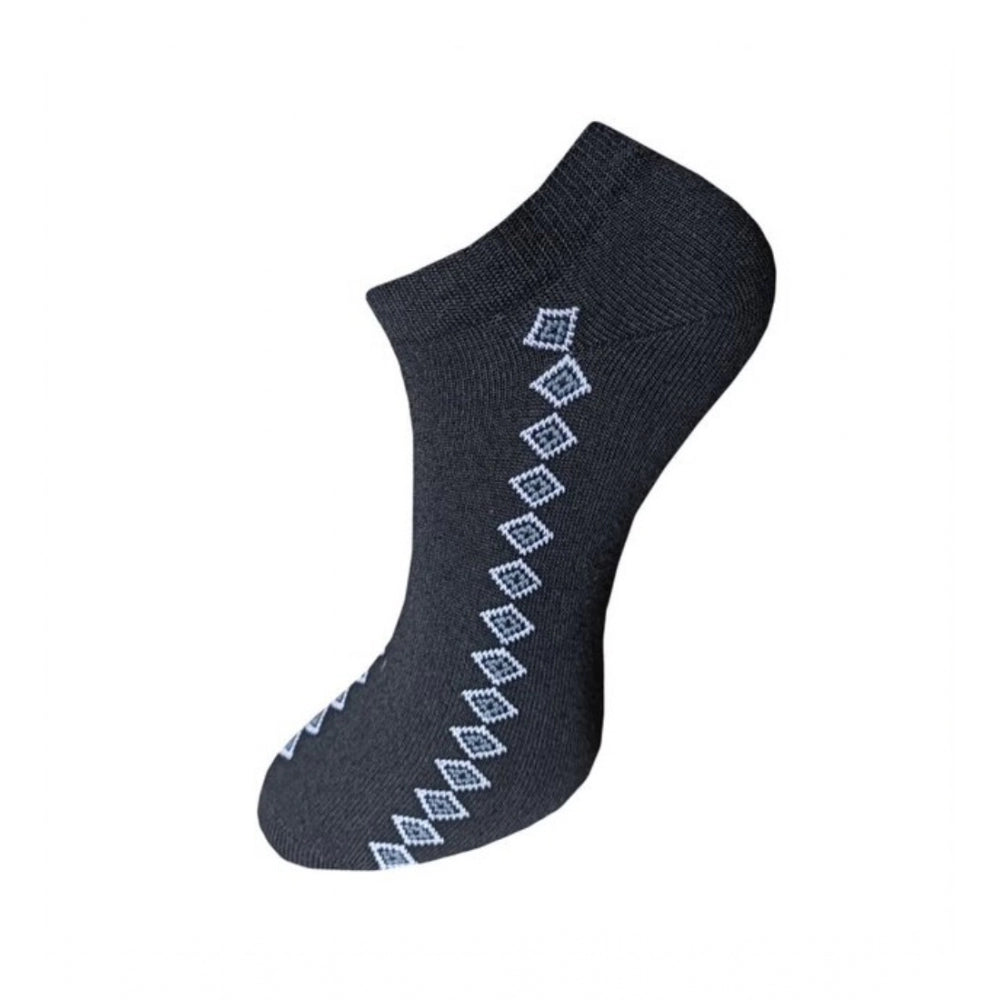 Generic 3_Pair Set Unisex Casual Cotton Printed Ankle Length Socks (Multicolor) Secondary image