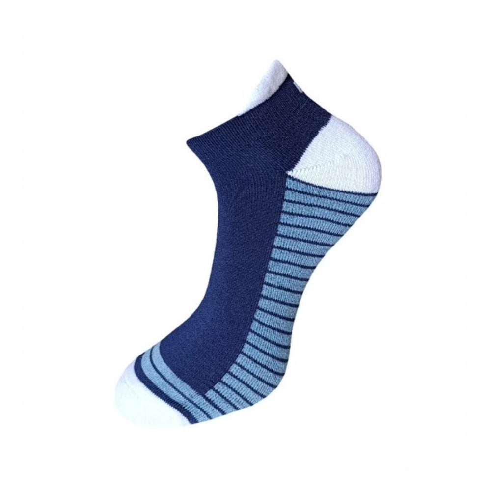 Generic 3_Pair Set Unisex Casual Cotton Printed Ankle Length Socks (Multicolor) Secondary image