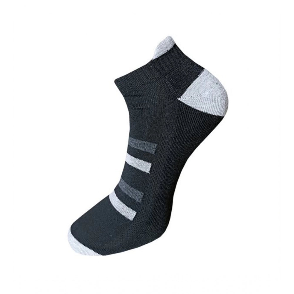 Generic 3_Pair Set Unisex Casual Cotton Printed Ankle Length Socks (Multicolor) Secondary image