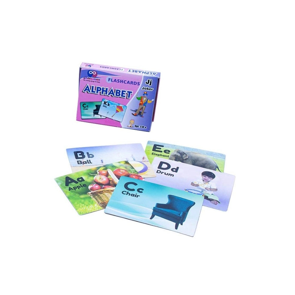 Flash Card-Alphabets | Plastic | Educational Toys | 6+ Months Main image