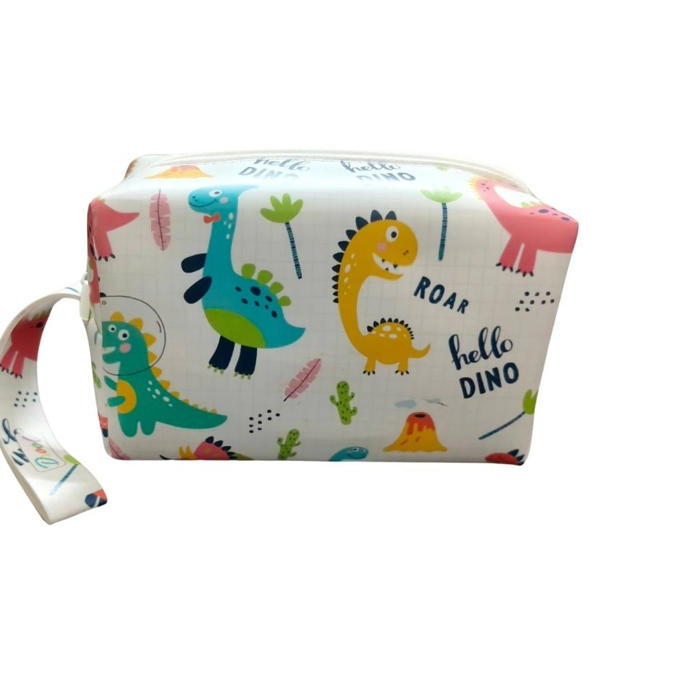 Pouch - Dinosaur Theme |   Canvas  |   Stationery | 3+ Years Secondary image