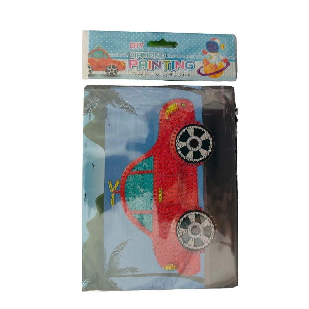 Pack Of_2 Diamond Painting Kit - Car |   Cardboard  |   Stationery | 2+ Years Main image