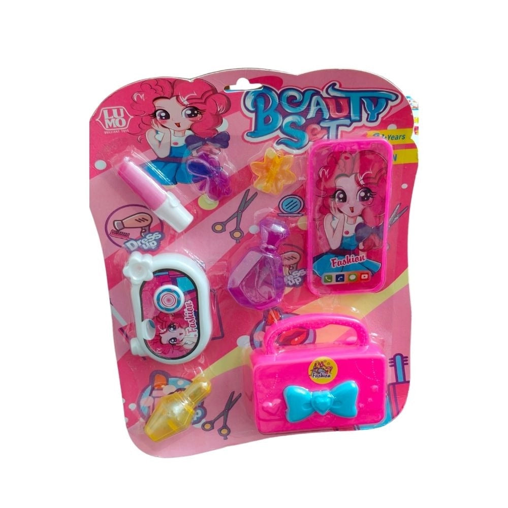 Beauty Make Up Role Play Set for Girls |   Plastic  |   Toys| 3+ Years Main image