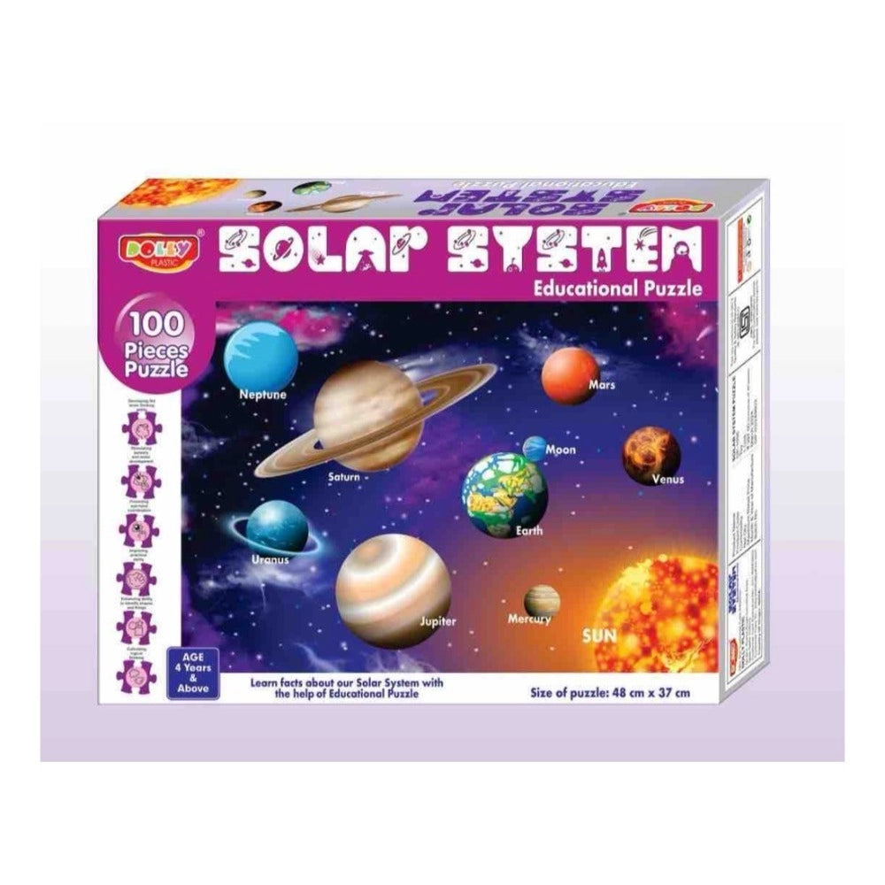 Solar System Puzzle | Cardboard | Educational Toys | 3+ Years Secondary image