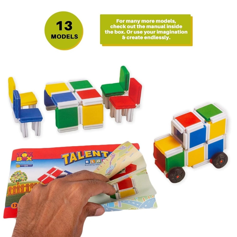 66_Pcs Set Talent Small Block  | Plastic | Educational Toys | 3+ Years Secondary image