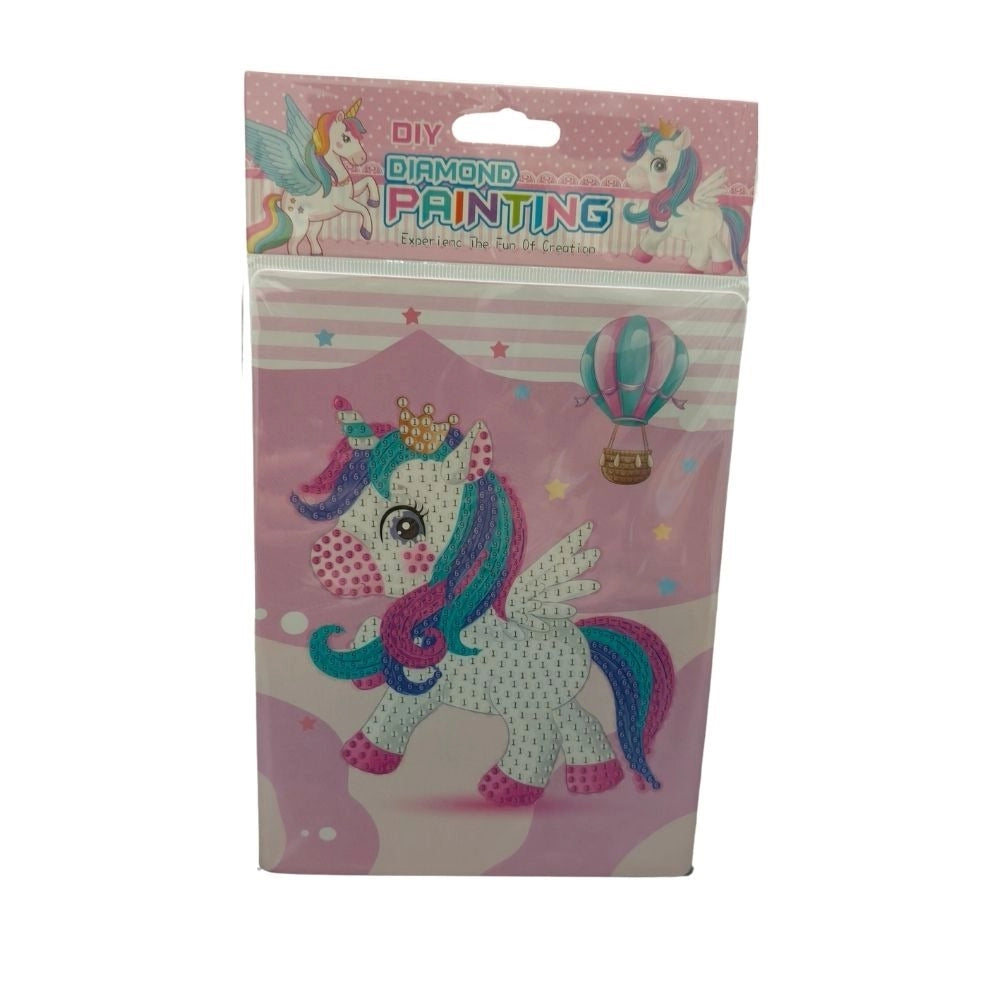 Pack Of_2 Diamond Painting Kit - Unicorn |   Cardboard  |   Stationery | 2+ Years Main image